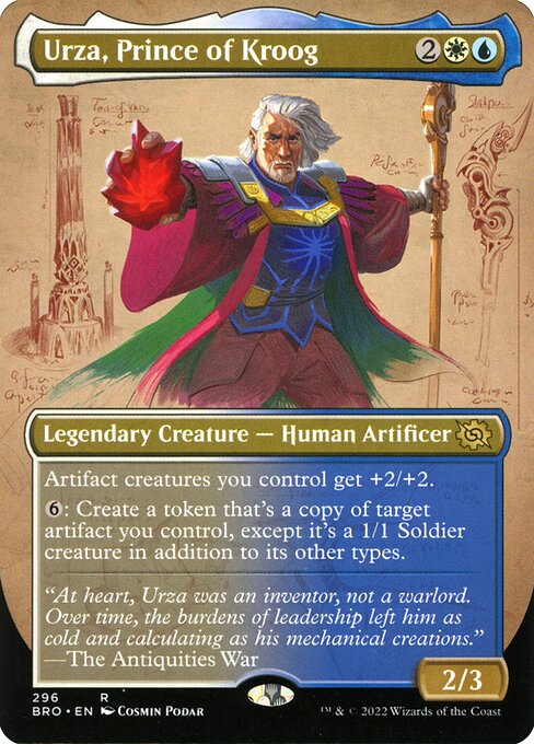 Urza, Prince of Kroog 296
