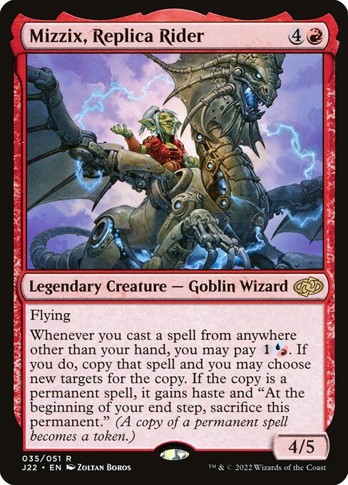Mizzix, Replica Rider 35