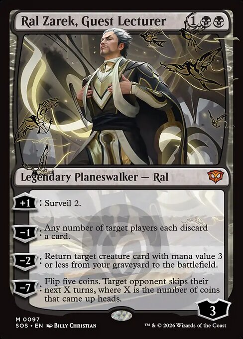 Ral Zarek, Guest Lecturer 97