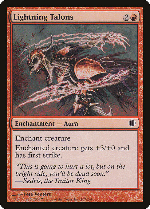 Lightning Talons 107