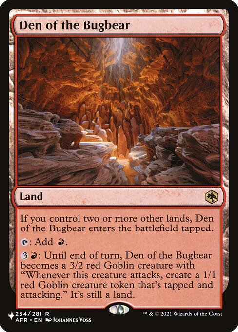 Den of the Bugbear AFR-254