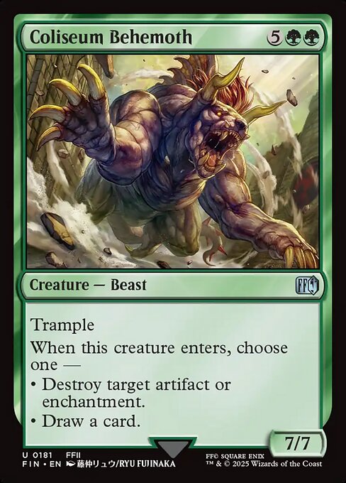 Coliseum Behemoth 181