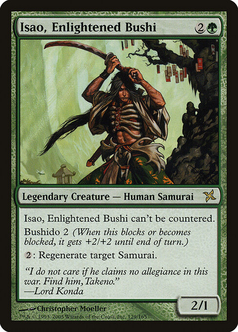 Isao, Enlightened Bushi 129
