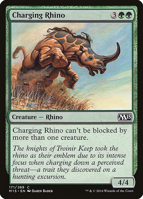 Charging Rhino 171
