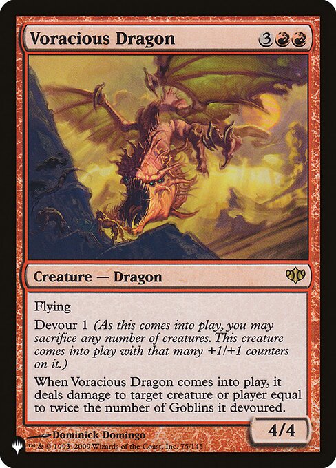 Voracious Dragon CON-75
