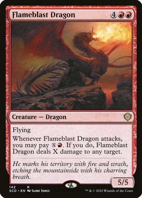 Flameblast Dragon 142