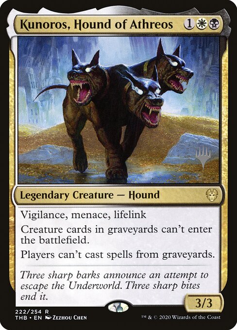 Kunoros, Hound of Athreos 222p