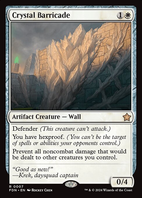 Crystal Barricade 7