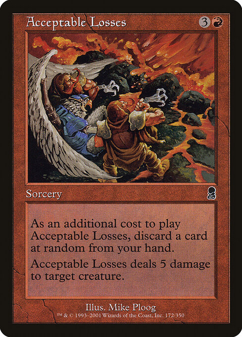 Acceptable Losses 172