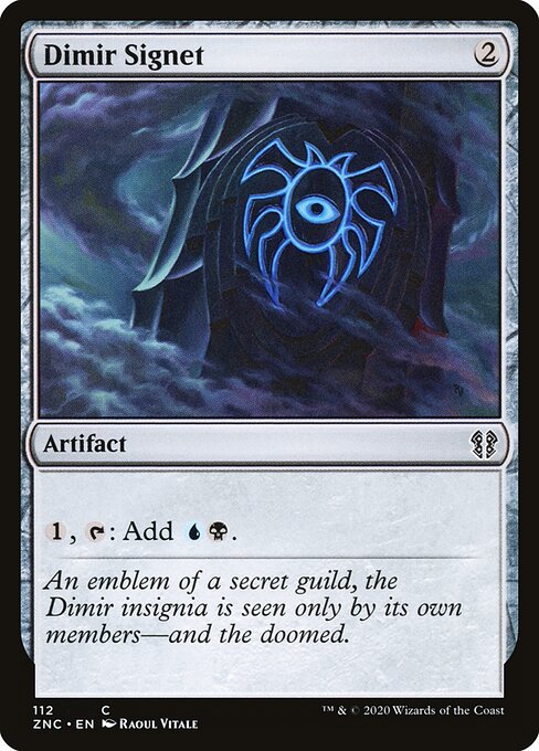 Dimir Signet 112