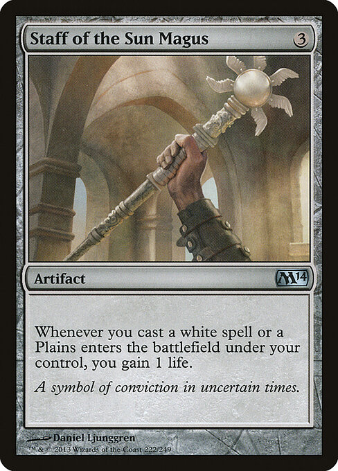 Staff of the Sun Magus 222
