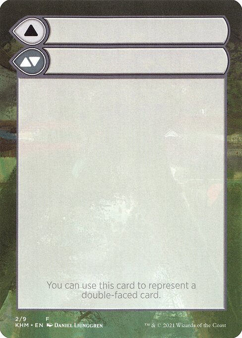 Double-Faced Substitute Card 2