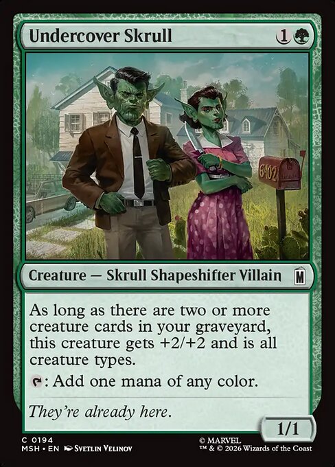 Undercover Skrull 194