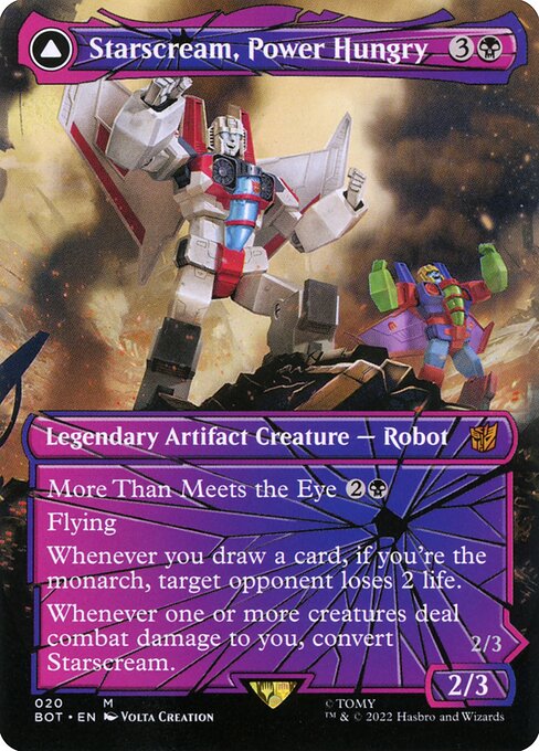 Starscream, Power Hungry // Starscream, Seeker Leader 20