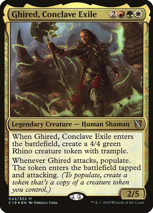 Ghired, Conclave Exile 42