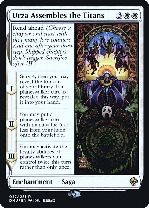 Urza Assembles the Titans 37s