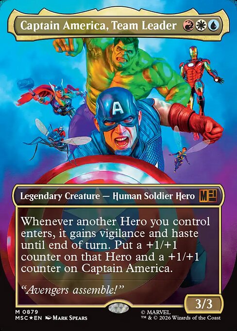 Captain America, Team Leader 879