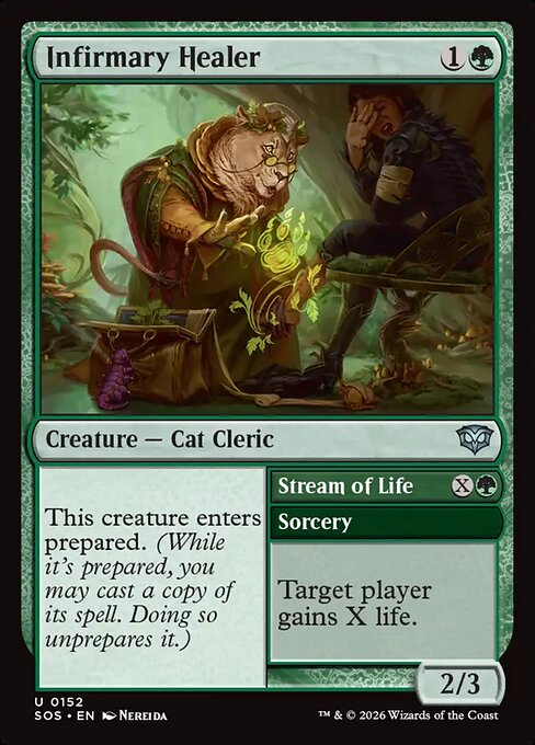 Infirmary Healer // Stream of Life 152