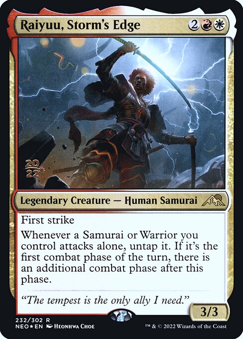 Raiyuu, Storm's Edge 232s