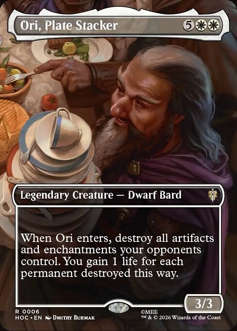 Ori, Plate Stacker 6