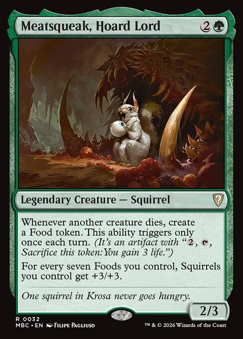 Meatsqueak, Hoard Lord 32