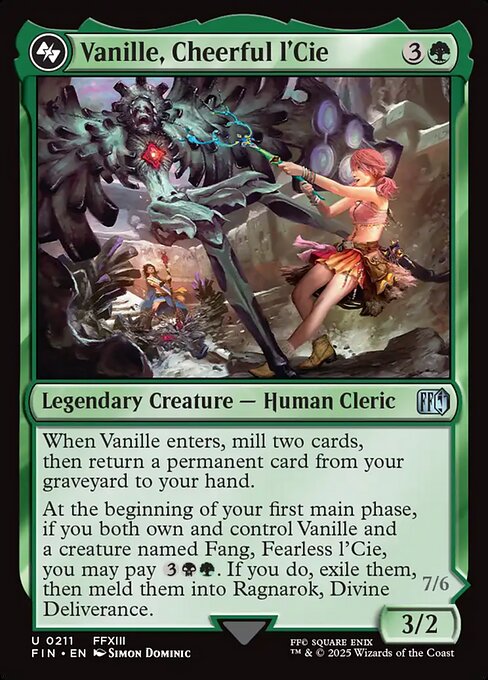Vanille, Cheerful l'Cie 211