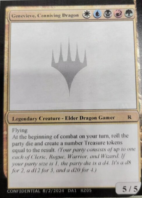 Genevieve, Conniving Dragon RZ05a