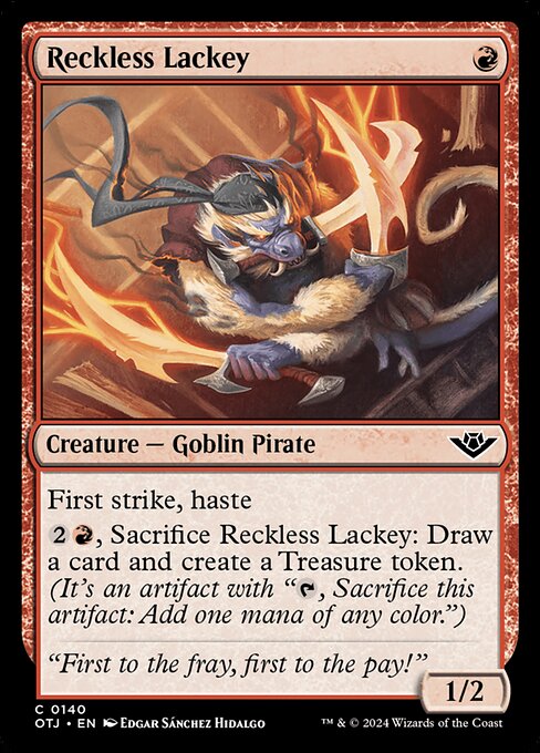 Reckless Lackey 140