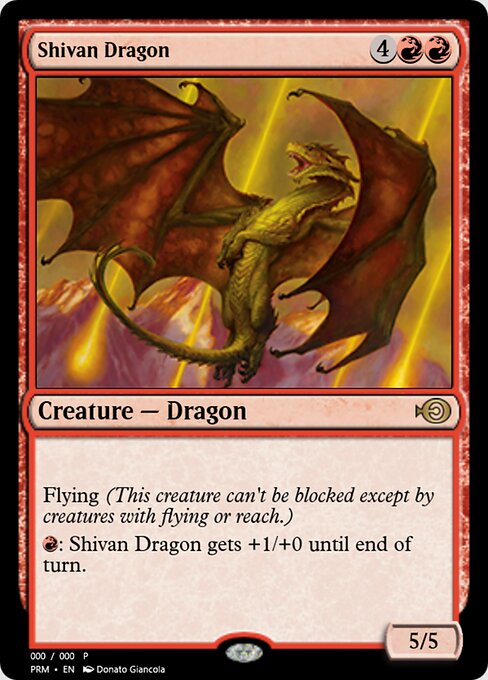 Shivan Dragon 62535