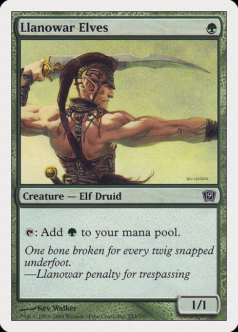 Llanowar Elves 253