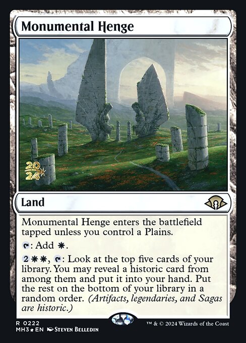 Monumental Henge 222s