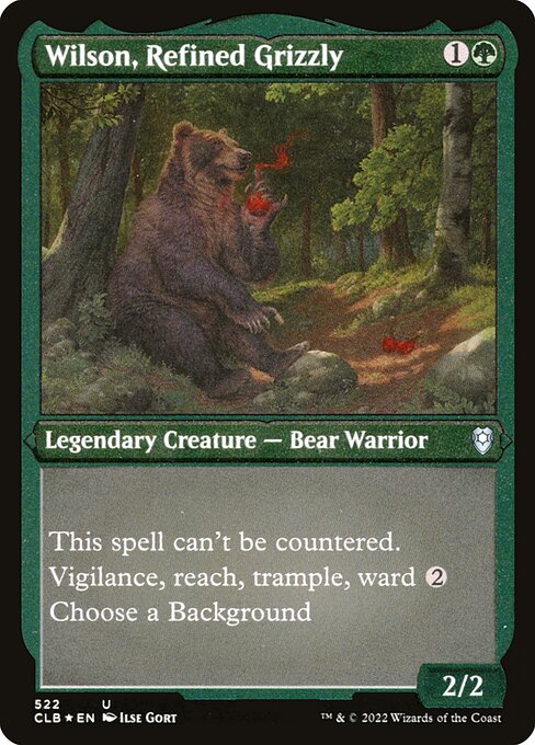 Wilson, Refined Grizzly 522