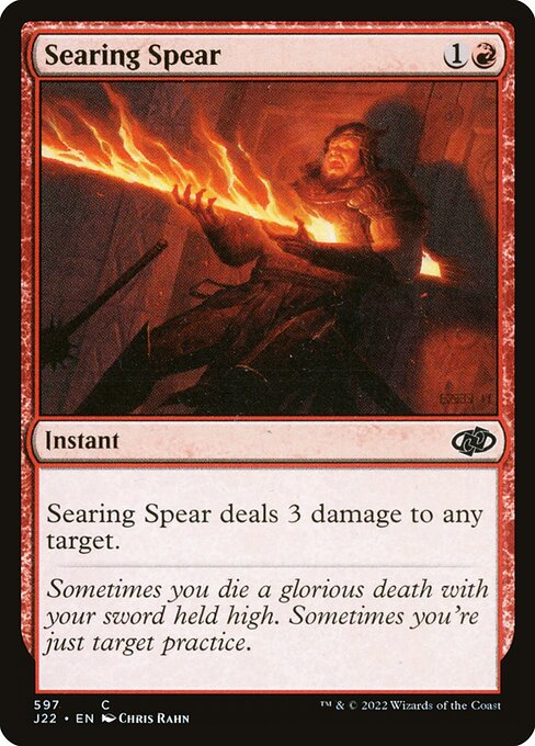 Searing Spear 597