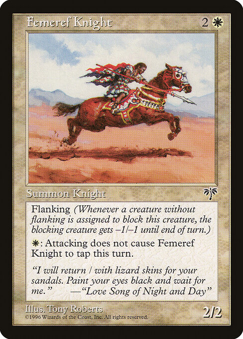 Femeref Knight 18