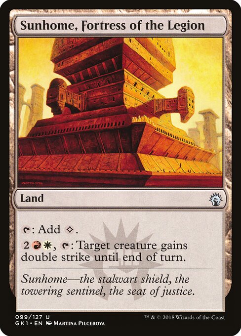 Sunhome, Fortress of the Legion 99