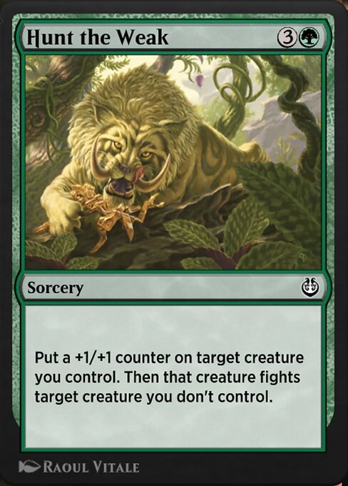 Hunt the Weak 164