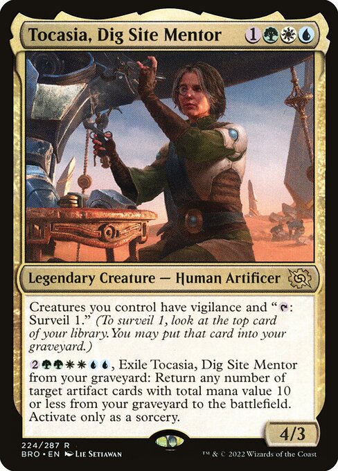 Tocasia, Dig Site Mentor 224