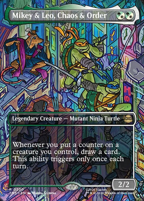 Mikey & Leo, Chaos & Order 200