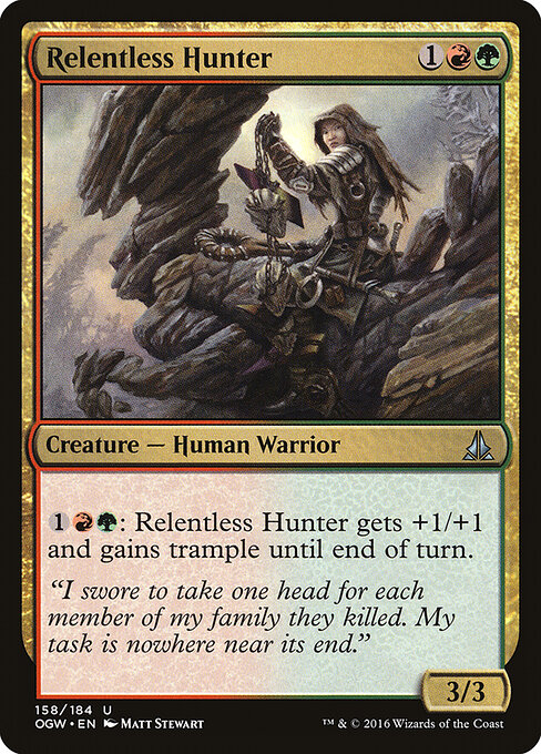 Relentless Hunter 158