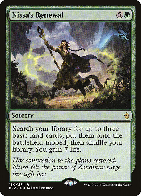 Nissa's Renewal 180
