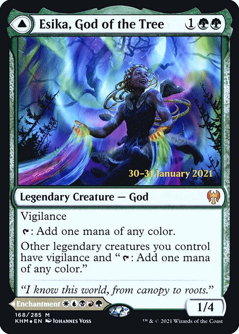 Esika, God of the Tree // The Prismatic Bridge 168s