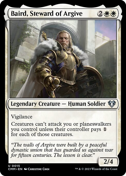 Baird, Steward of Argive 15