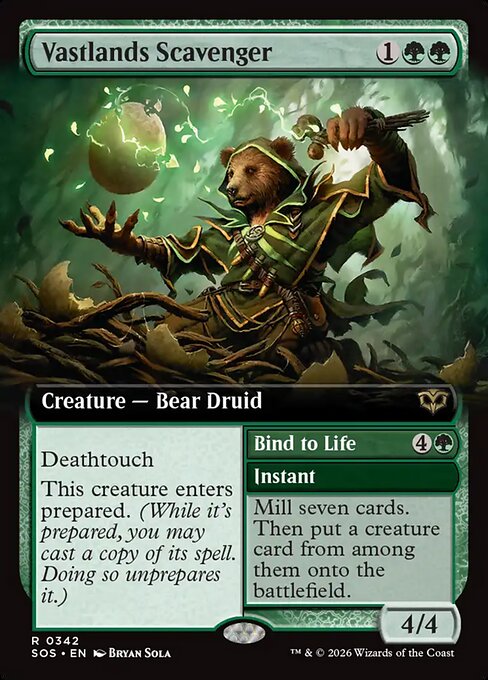 Vastlands Scavenger // Bind to Life 342