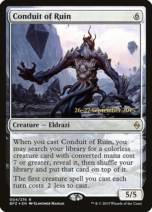 Conduit of Ruin 4s