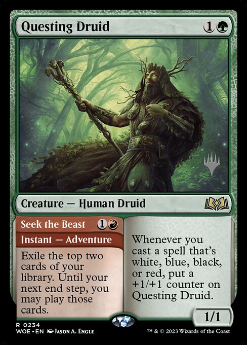 Questing Druid // Seek the Beast 234p