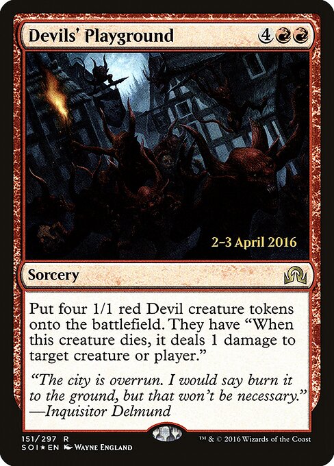 Devils' Playground 151s