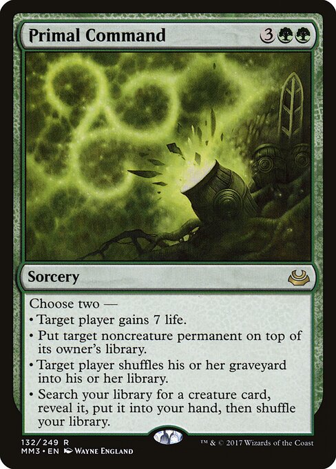 Primal Command 132