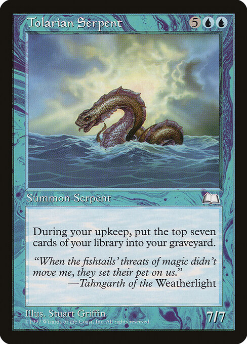Tolarian Serpent 57