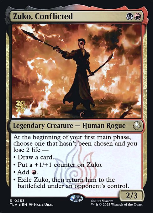 Zuko, Conflicted 253s