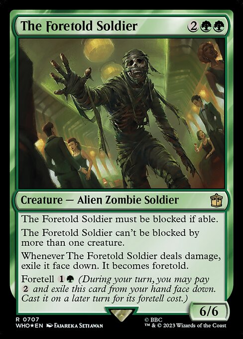 The Foretold Soldier 707
